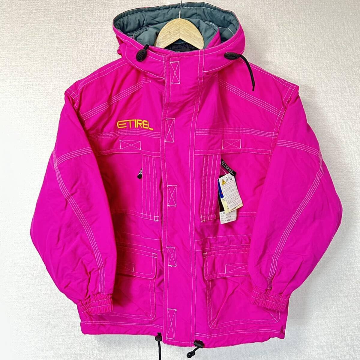 美品　ETIREL スキーウェア　Oサイズ Amazon.co.jp: タグ付き◎上下セット◎ETIRELエティレル スキー